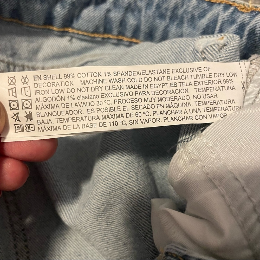 Forever 21 Jean shorts with mushroom - Picture 6 of 7